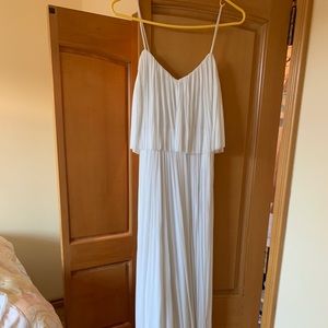 Mango Long Grecian Maxi Dress